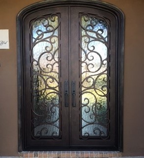 Custom Iron door 2
