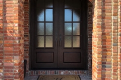 Custom Iron Door install